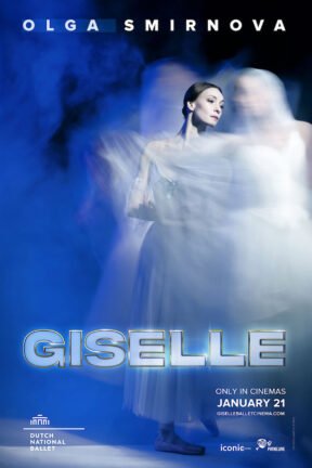 The ultimate romantic ballet, “Giselle” is performed by former Bolshoi Ballet principals Olga Smirnova and Jacopo Tissi, who fled Russia and joined the Dutch National Ballet, where this production was filmed.