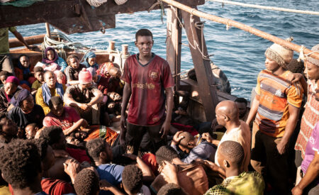 In “Io Capitano”, writer-director Garrone presents a “reverse shot” of the immigration experience while unfurling an epic, cinematographically magnificent odyssey from West Africa to Italy. The film is nominated for the Academy Award for Best International Feature.