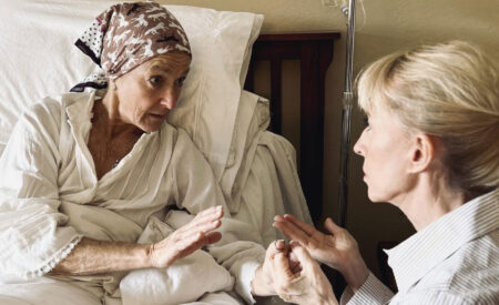 The show “Lily” — starring Kate Hawkes and Dr. Linda Roemer — will present a divorced couple who are embarking on a very real dilemma – who to choose to be your voice when you can no longer speak for yourself.