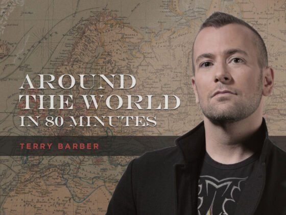 Sedona Film Festival presents Terry Barber’s “Around the World in 80 Minutes” Take a musical journey around the world when world-renowned international countertenor Terry Barber shares international beloved melodies uniquely arranged for his extreme vocal range in “Around the World in 80 Minutes”.