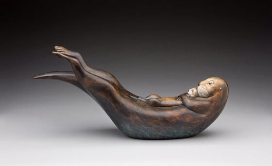 Rowe Fine Art Gallery Pays Tribute to Mom Mothership bronze by Joshua Tobey