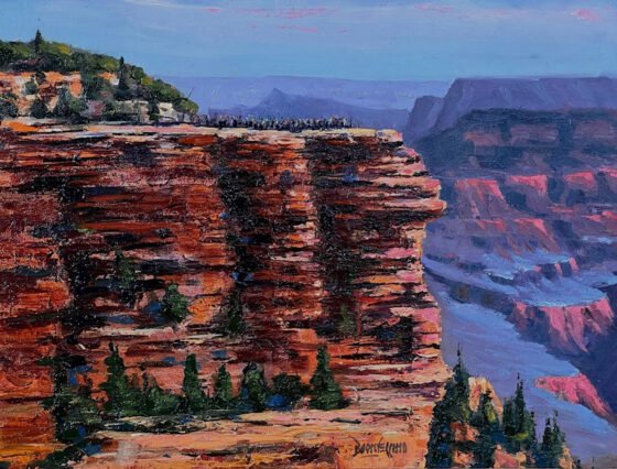 City exhibit celebrates fine art photography and paintings from Maine to Arizona Mather Point by Ed Buonvecchio