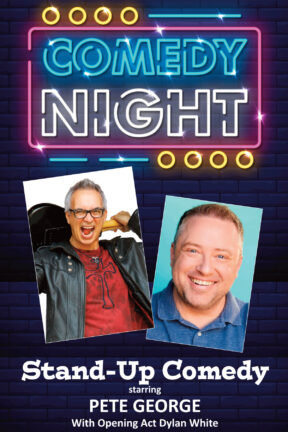 The Sedona International Film Festival is proud to present Stand-Up Comedy Night live onstage at the Mary D. Fisher Theatre on Sunday, June 16 featuring headliner Pete George with special guest Dylan White.