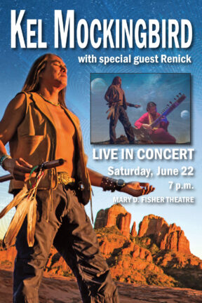 Come and celebrate the reactivating power of sunlight this summer with a unique live concert performance featuring Native American flute player KEL MOCKINGBIRD and RENICK from Sedona. Experience the exceptional healing vibrations to awaken you.