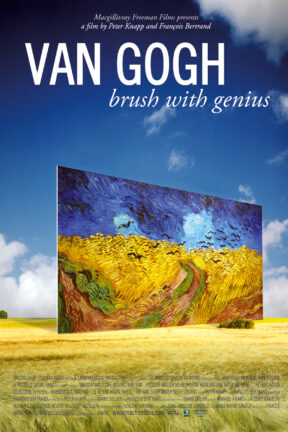 Van Gogh captures the breathtaking landscapes and extraordinary colors of the painter's most famous works, seen for the first time with the stunning visual effects of the big-screen film medium.