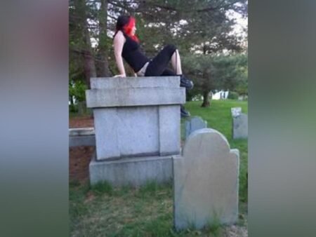 Sitting on my Tombstone