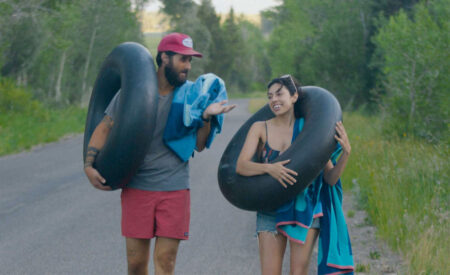 In a picturesque Wyoming town, burnt-out corporate consultant Amy and free-spirited fishing guide Loren form an unexpected bond in “Peak Season”.