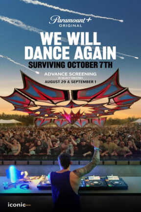 “We Will Dance Again” meticulously recreates Nova’s EDM music festival in southern Israel, capturing the raw emotion and heroism that emerged from the tragedy.