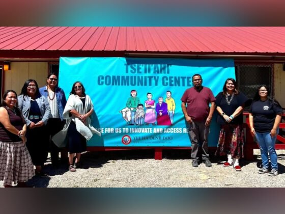 Yee Ha'ólníi Doo's third Community Center, Tse'ii'ahi' Community Center in Standing Rock, New Mexico, is marking its one-year anniversary this month. The center's successful programming, made possible by a partnership and funding from the W.K. Kellogg Foundation, has had a significant impact on the community.