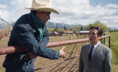 A Japanese businessman goes on an unwitting journey of self-discovery when he takes a company trip from Tokyo to a Montana cattle ranch in “Tokyo Cowboy”.