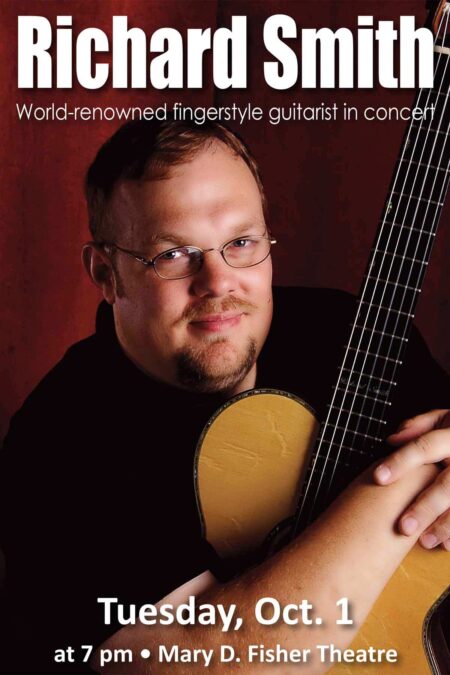 World-renowned fingerstyle guitarist Richard Smith returns to perform live in Sedona on Oct. 1 at Mary D. Fisher Theatre From Bach to the Beatles and barn-burners to ballads, audiences delight when world-renowned fingerstyle guitarist Richard Smith brings his solo concert to Sedona.