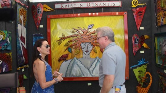 Kristen DeSantis at Sedona Arts Festival