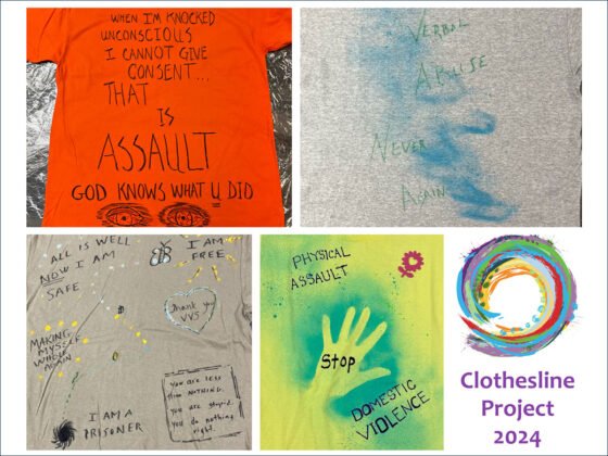 Verde Valley Sanctuary Launches Clothesline Project 20241012 VVSClotheslineProjectCollage