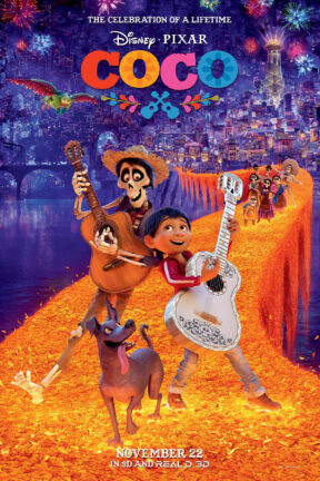 “Coco” won two Academy Awards, including Best Animated Feature Film and Best Original Song for “Remember Me”. Feel free to dress in costume — if you wish — and come enjoy the festivities of Dia de los Muertos with this special screening with Day of the Dead treats, food and fun.