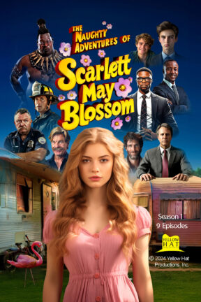 Join us for the World Premiere of the first three episodes of Season One of a new TV series — “The Naughty Adventures of Scarlett May Blossom” — that, according to its director Paul Davids has a totally unique place in cinema and TV history, because it is the first series that has been visually created using AI.