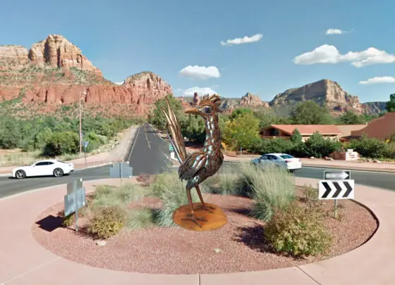 Sedona Roadrunner Art Installation and Celebration at Morgan/Arrow Road Roundabout Scheduled for November 26