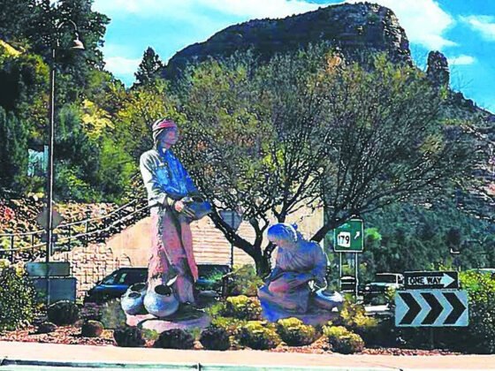 Julian and Maria art installation by Susan Kliewer