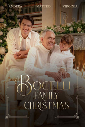 “A Bocelli Family Christmas” captures the wonder and music of the Christmas season, transporting viewers into an Italian winter wonderland.