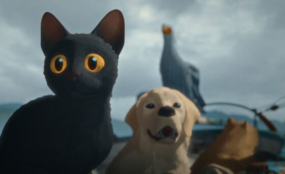 A wondrous journey, through realms natural and mystical, “Flow” follows a courageous cat after his home is devastated by a great flood. Teaming up with a capybara, a lemur, a bird, and a dog to navigate a boat in search of dry land, they must rely on trust, courage, and wits to survive the perils of a newly aquatic planet.