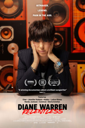 Diane Warren, one of the most prolific songwriters of all time, with a four-decade track record of writing mega-hits for industry giants, emerges as a force to be reckoned with in “Diane Warren: Relentless”.