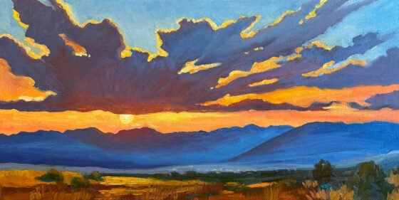 Radiating Sunrise by Carol Benally