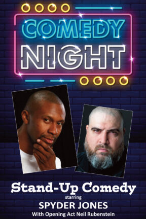 The Sedona International Film Festival is proud to present Stand-Up Comedy Night live onstage at the Mary D. Fisher Theatre on Sunday, March 30, featuring headliner Spyder Jones with special guest Neil Rubenstein.