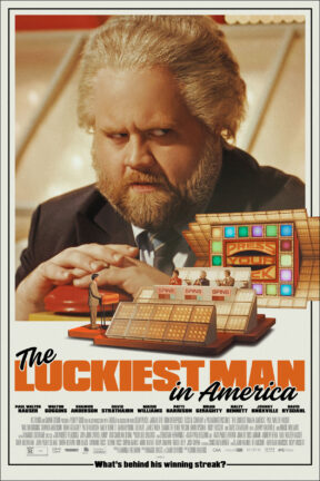 Based on a true story, “The Luckiest Man in America” is set in May 1984, when an unemployed ice cream truck driver from Ohio (Paul Walter Hauser) steps onto the game show Press Your Luck harboring a big secret: the key to endless amounts of money.
