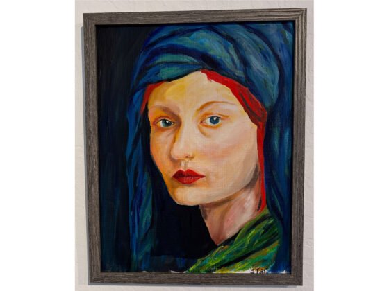 YC’s Verde Campus Artists Show Their Gallery Skills Sue Tipton - Lady with a Turban