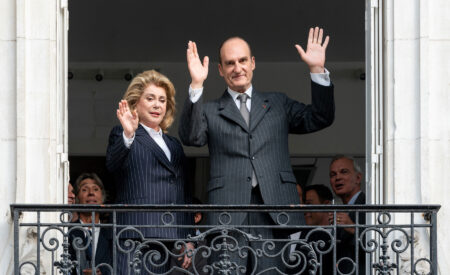Film Festival presents ‘The President’s Wife’ premiere May 2-8 Long the woman-behind-the-man, Bernadette Chirac (Catherine Deneuve) arrives at France’s presidential Elysée Palace in 1995 frustrated, and all but cast off by her newly elected husband, Jacques (Michel Vuillermoz) in “The President’s Wife”.