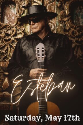 Experience an unforgettable evening of world-class music as Esteban and his acclaimed band, featuring his brilliant daughter Teresa Joy on violin, take the stage at the Mary D. Fisher Theatre on Saturday, May 17 at 7:00 p.m.