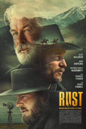 In 1880s Wyoming, a boy left to fend for himself and his younger brother following their parents' deaths goes on the run with his long-estranged grandfather after he is sentenced to hang for the accidental killing of a local rancher in “Rust”.