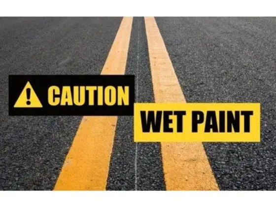 Public Notice: Street Striping Project