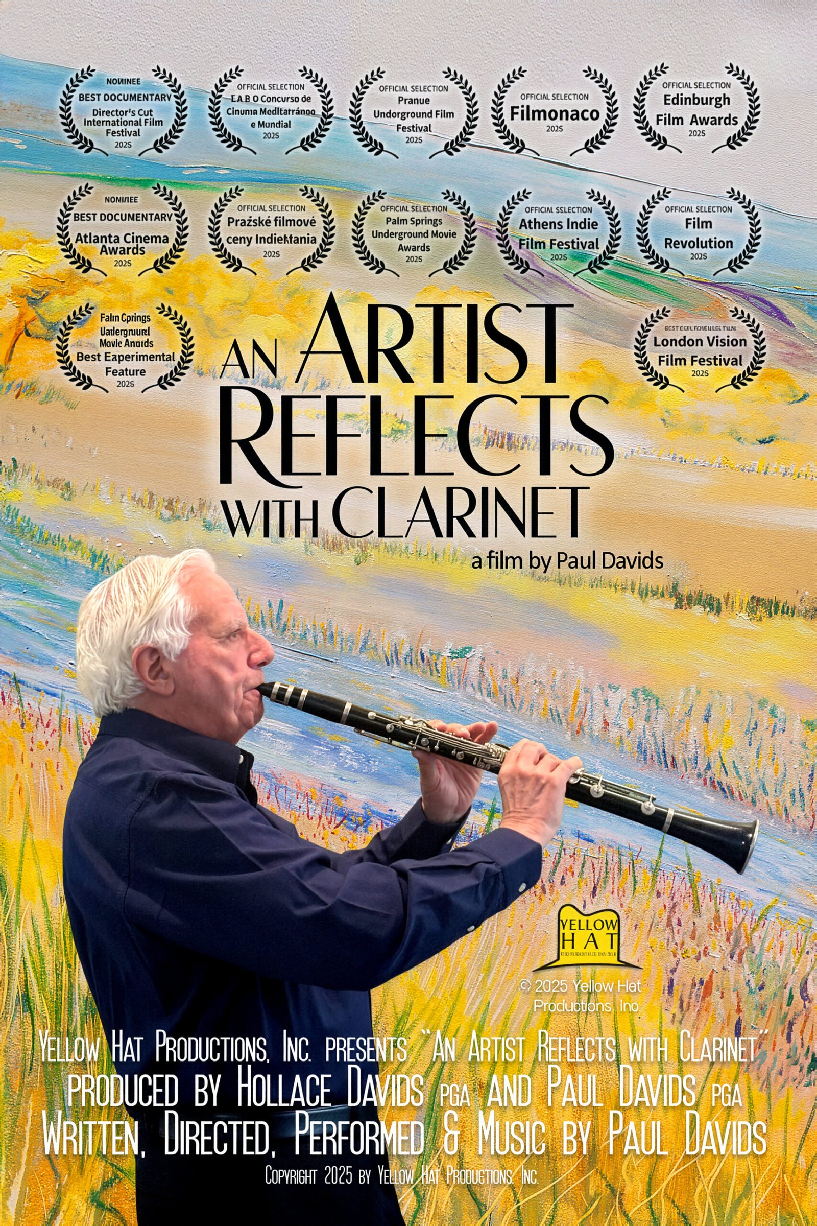 FROM HOLLYWOOD TO SEDONA ARTIST WITH CLARINET