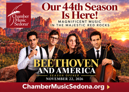 Chamber Music Sedona Opens 44th Season with a Musical Celebration of Revolution and America