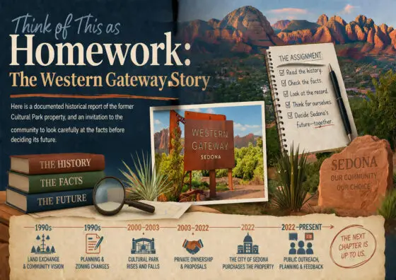 The Western Gateway Sedona Story: A long, public discussion and process behind Sedona’s most debated piece of land