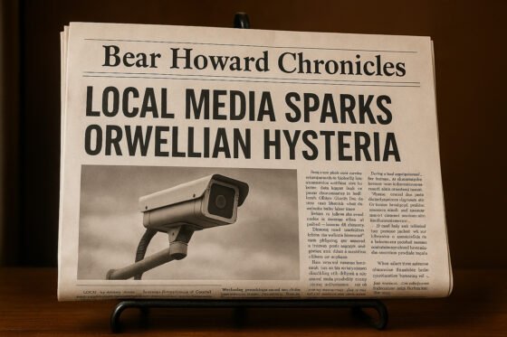 Local Newspaper Cries ‘Big Brother’ Over Basic Police Tech BH Story Orwellian