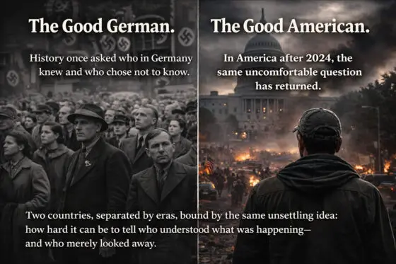 The Good German and the Good American