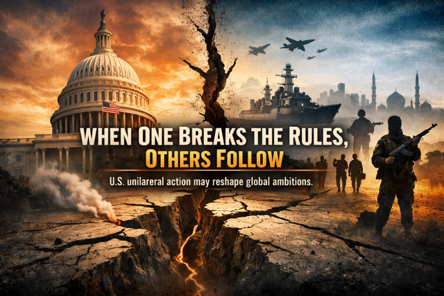 When the Rulemaker Breaks the Rules: America’s New Global Ripple Effect.