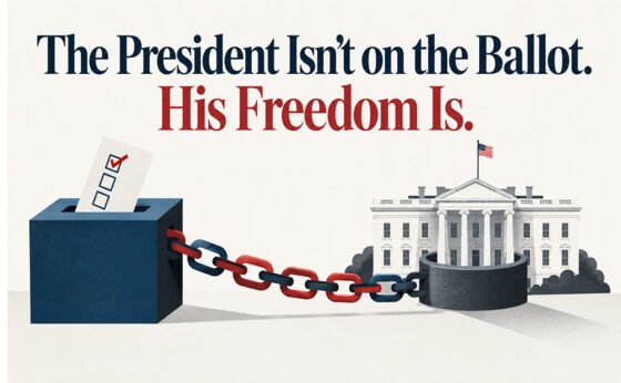 The President Isn’t on the Ballot. His Freedom Is. The President Isn't on the Ballot. His Freedom Is.