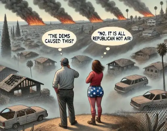 Politicians Fan Flames of Division While Wildfires Rage