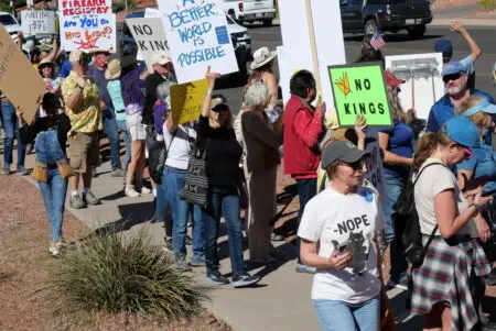 No Kings March Unites Community Watch Video of Hundreds of Sedonans Marching on S.R. 89A No Kings March Unites Community Watch Video of Hundreds of Sedonans Marching on S.R. 89A