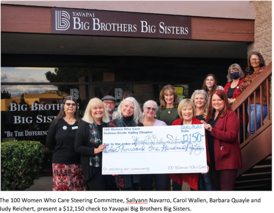 100 Women Who Care Awards Yavapai Big Brothers Big Sisters Sedona