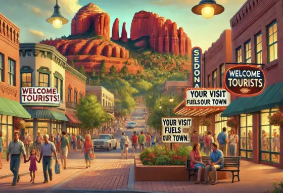 "Sedona Locals Outraged by Success: 'How Dare Tourists Fund Our Paradise!’"