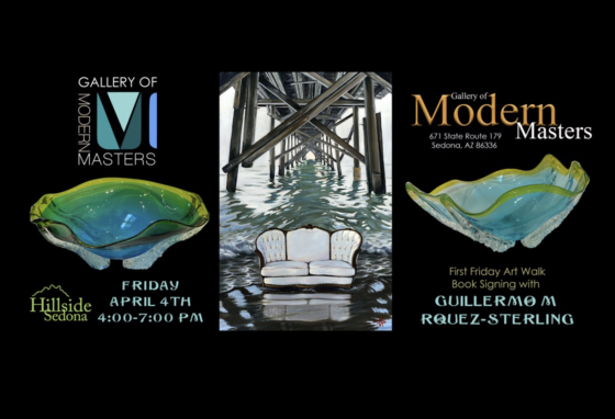 First Friday Art Walk & Book Signing with Guillermo Márquez-Sterling Featuring the Exquisite Glass Art of William Dexter Screen Shot 2025 03 22 at 1.40.39 PM
