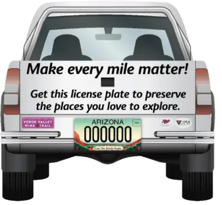 Verde Valley Wine Trail Announces the Launch of its Northern Arizona Wine Trail Specialty License Plate Verde Valley Wine Trail Announces the Launch of its Northern Arizona Wine Trail Specialty License Plate