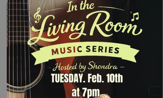 Popular ‘In the Living Room Music Series’ features Jerry McFarland on Feb. 10 at the Mary D. Fisher Theatre, hosted by Shondr
