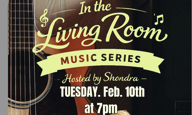 Popular ‘In the Living Room Music Series’ features Jerry McFarland on Feb. 10 at the Mary D. Fisher Theatre, hosted by Shondra Jepperson