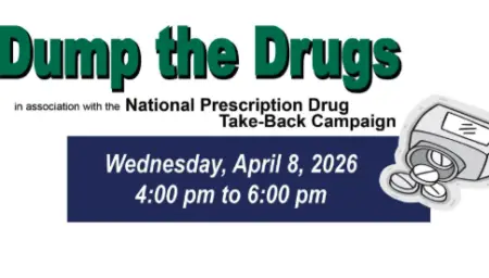 Properly dispose of medications at Yavapai County drop boxes or at the Sedona Dump the Drugs event. Properly dispose of medications at Yavapai County drop boxes or at the Sedona Dump the Drugs event.