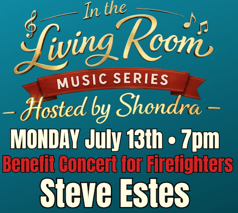 Benefit Concert for Wildfire Relief July 13th In the Living Room Benefit Concert for Wildfire Relief July 13th In the Living Room