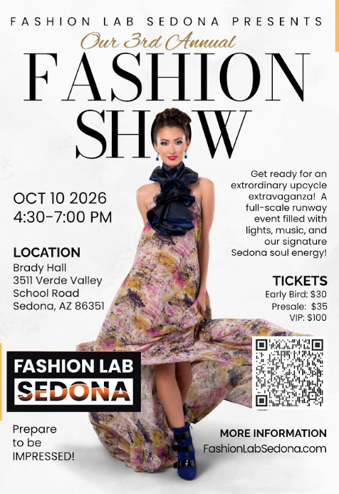 Fashion Lab Sedona Takes on Fast Fashion With a Runway Made in Sedona